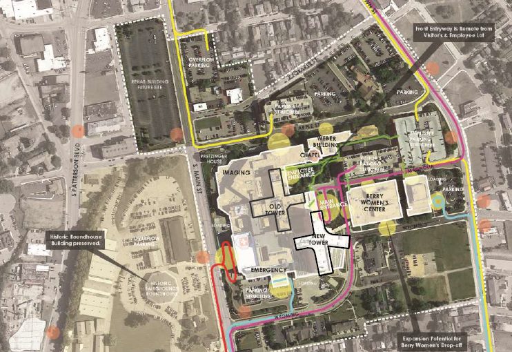 Miami Valley Hospital Campus Map