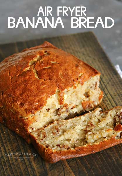 Air Fryer Banana Bread