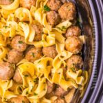 Slow Cooker Swedish Meatballs