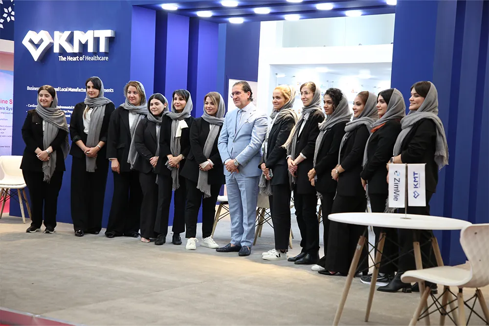 The presence of KMT Group at IranMed 2024 + Video