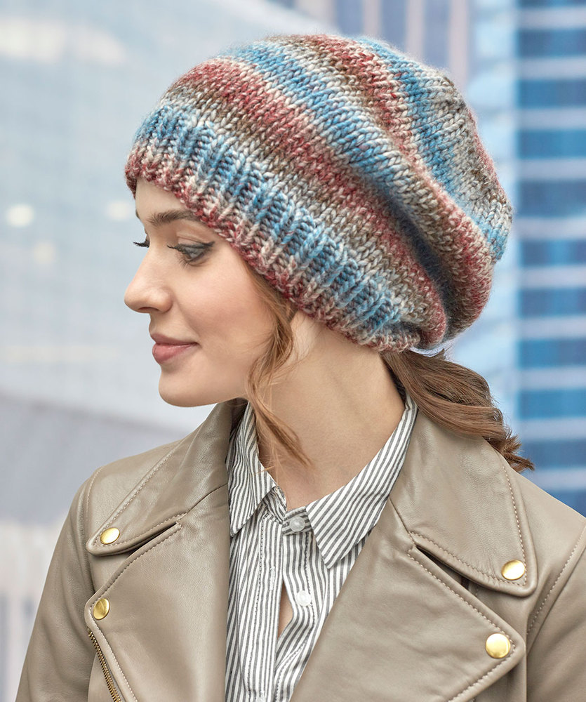 Free Knitting patterns for Standby a Slouch Hat