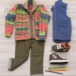 Free Knitting Pattern for a Child’s Little Scholar Cardigan