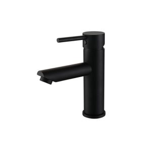 Fancy Eurpean black wash basin faucet deck mounted