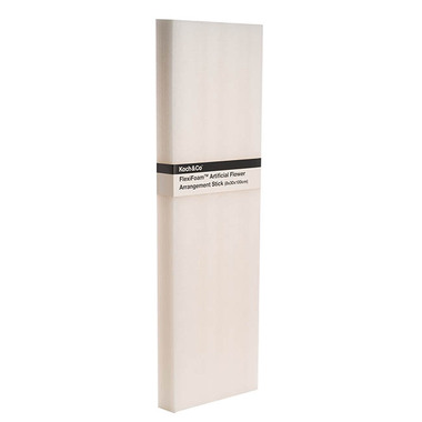 Dry Floral Foam - FlexiFoam Arrangement Stick (8x30x100cm) White