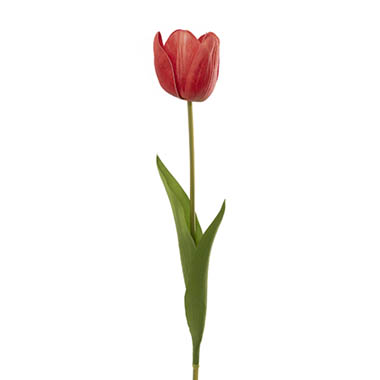 Artificial Tulips - Real Look Tulip Red (6cmDx63cmH)