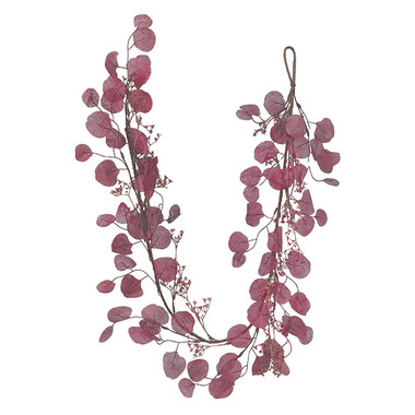 Artificial Garlands - Lunari Leaf Garland Dusty Pink (150cmL)