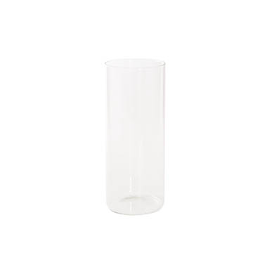 Glass Cylinder Vases - Glass Cylinder Event Vase Clear (10Dx20cmH)