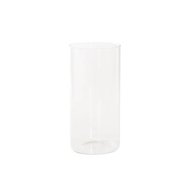 Glass Cylinder Vases - Glass Cylinder Event Vase Clear (12Dx20cmH)