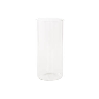 Glass Cylinder Vases - Glass Cylinder Event Vase Clear (12Dx25cmH)