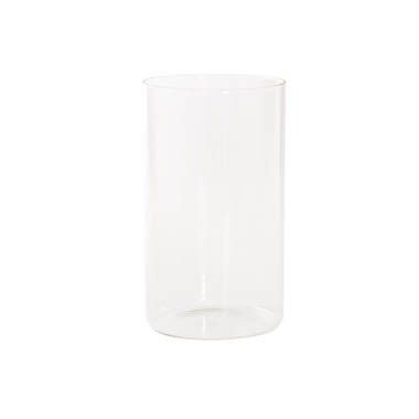 Glass Cylinder Vases - Glass Cylinder Event Vase Clear (15Dx25cmH)