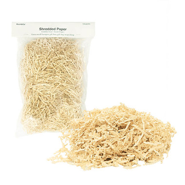 Shredded Paper - Premium Shredded Paper Filler Crinkle Cut Vanilla 150gm Bag