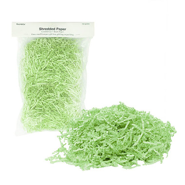 Shredded Paper - Premium Shredded Paper Filler Crinkle Cut Mint 150gram Bag