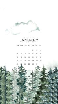 January 2025 Wallpaper 10