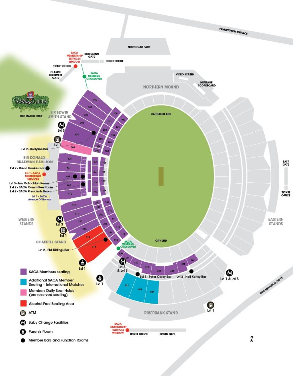 General Admission - Hill | The Women's Ashes Match 5 | Adelaide Oval ...