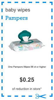 Pampers Baby Wipes coupon