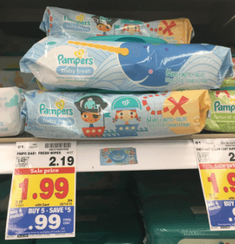 Pampers Baby Wipes kroger