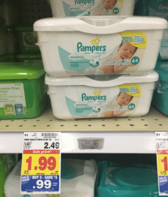 Pampers Baby Wipes kroger