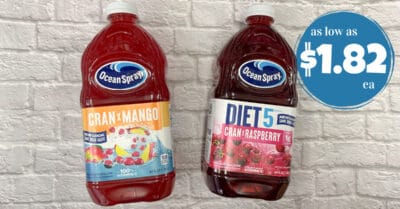 ocean spray cranberry juice kroger krazy