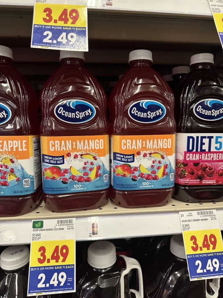 ocean spray juices kroger shelf image (1)