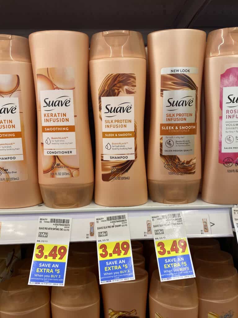 suave hair care kroger shelf image (1)