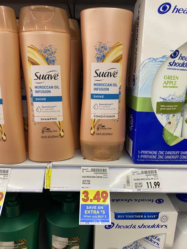 suave hair care kroger shelf image (1)