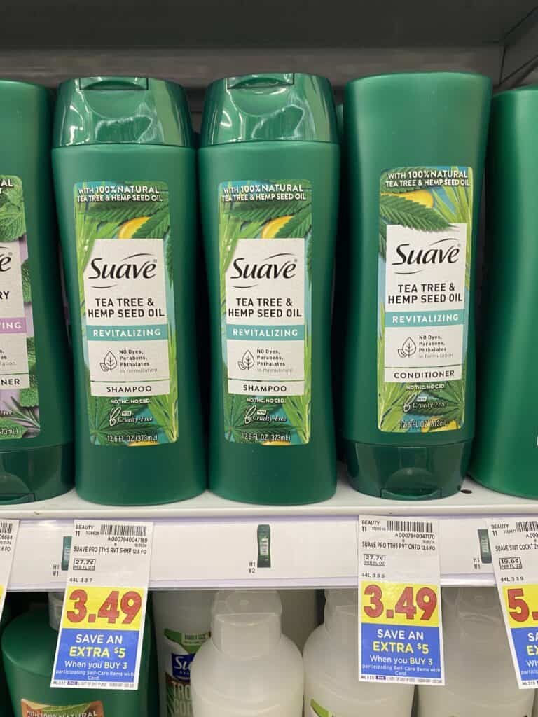 suave hair care kroger shelf image (1)