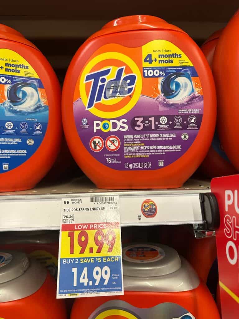 tide kroger shelf image 2