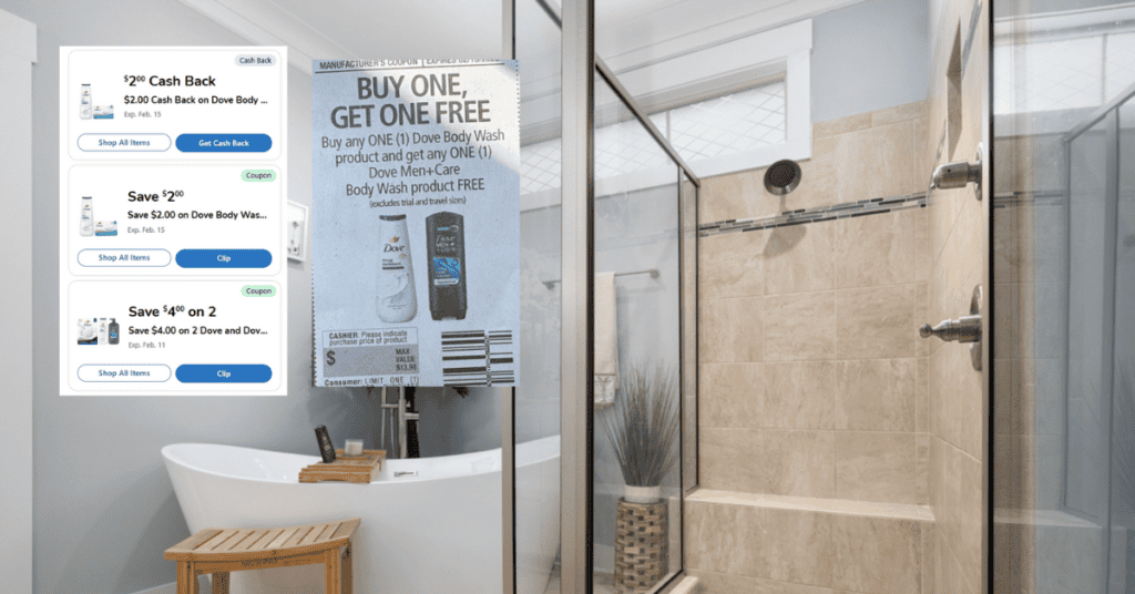 dove body wash kroger coupons