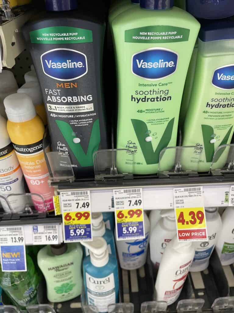 vaseline lotions kroger shelf image (2)