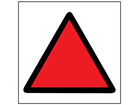 High risk assessment label. (HAVS)