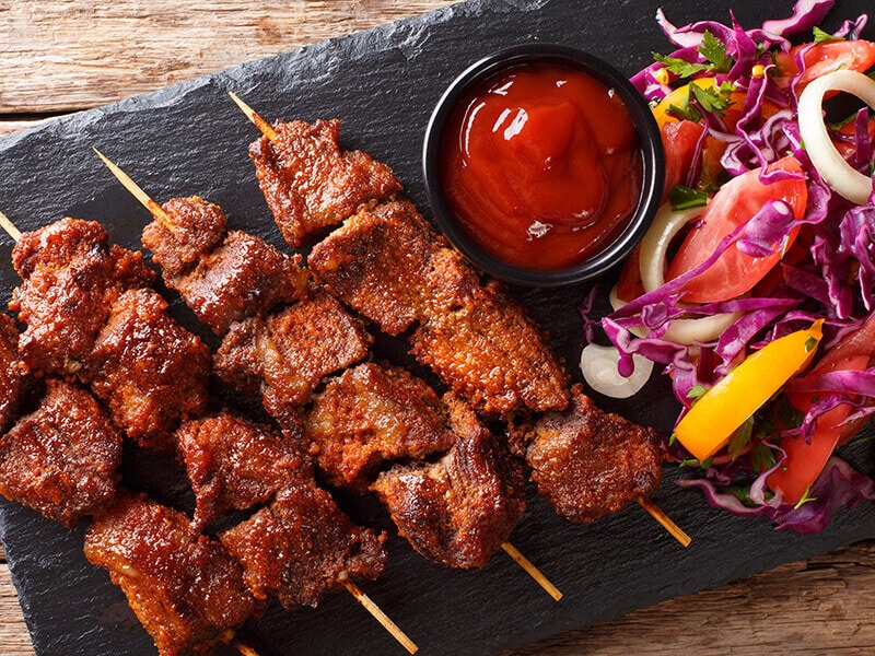 Mishkaki Beef Kabobs