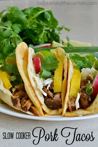 Slow Cooker Pork Tacos