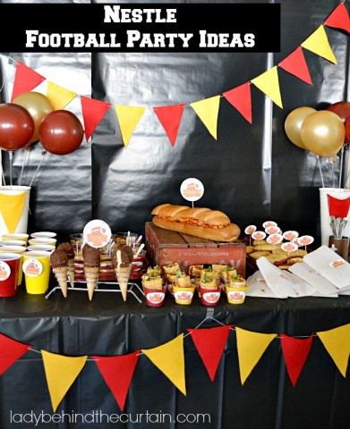 Nestle Football Party Ideas