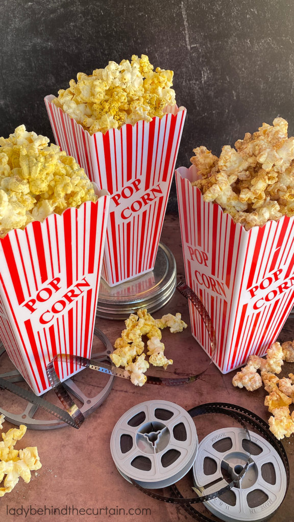 Three Homemade Popcorn Seasoning Recipes