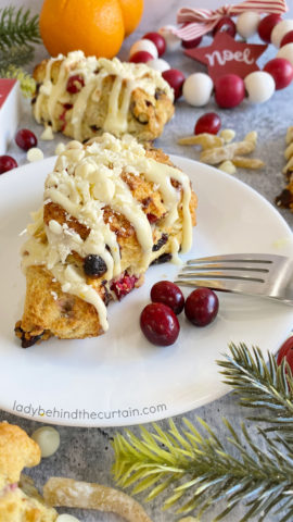 Cranberry Bliss Scones