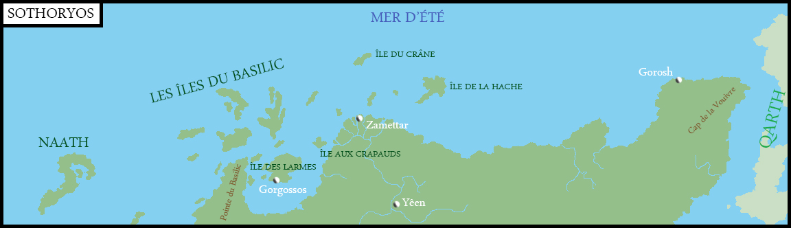 Sothoryos Map