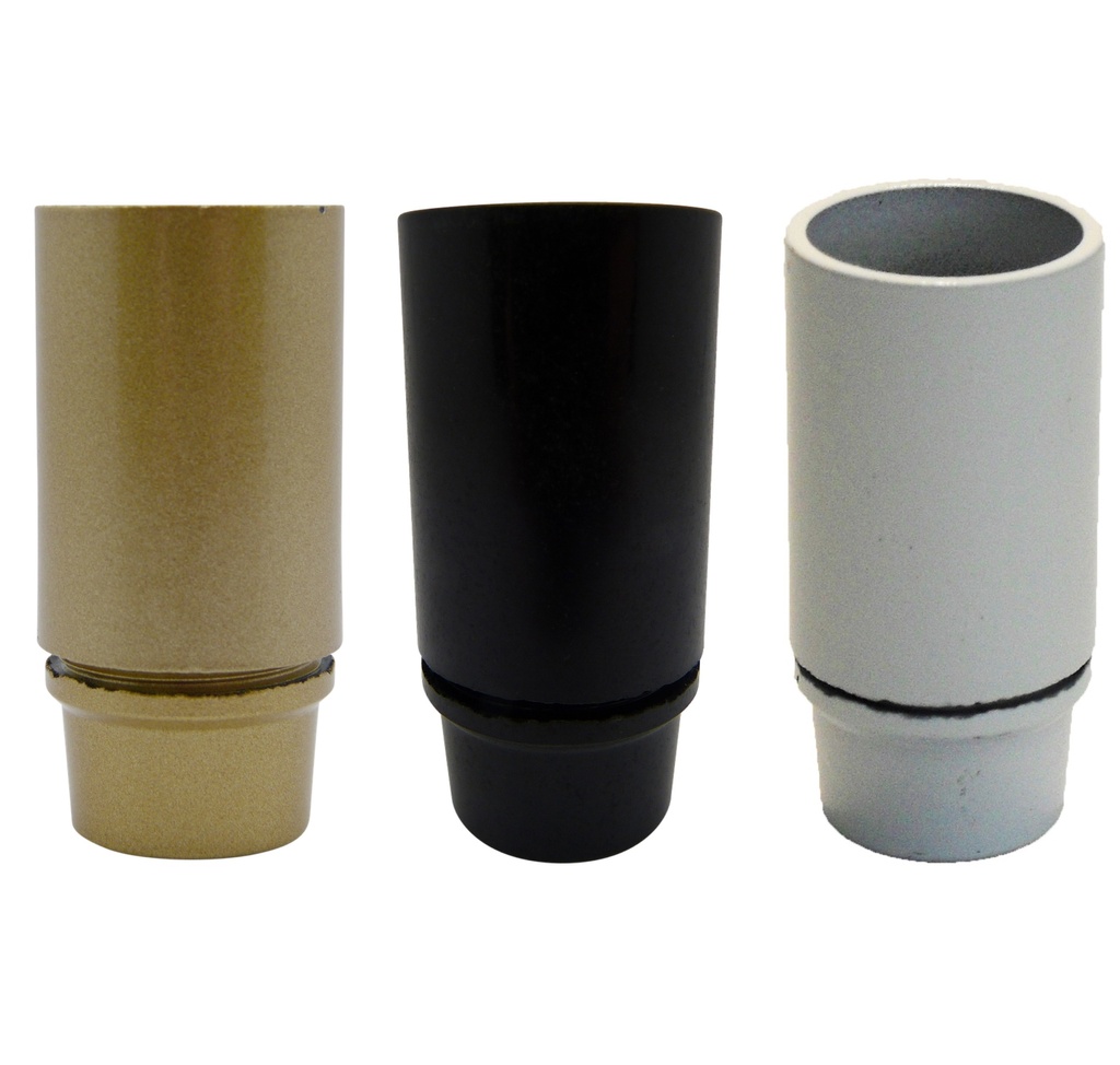 [E14 Lampholder] Plastic SES 10mm Lampholder [Smooth Skirt]