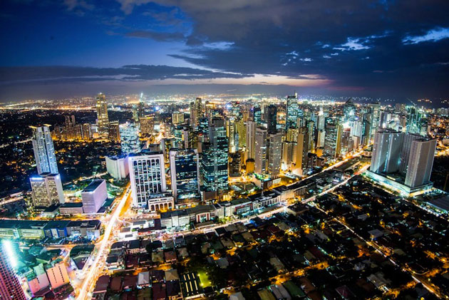 Makati Skyline. Photo by Art Oca exclusively for Megaworld Makati.