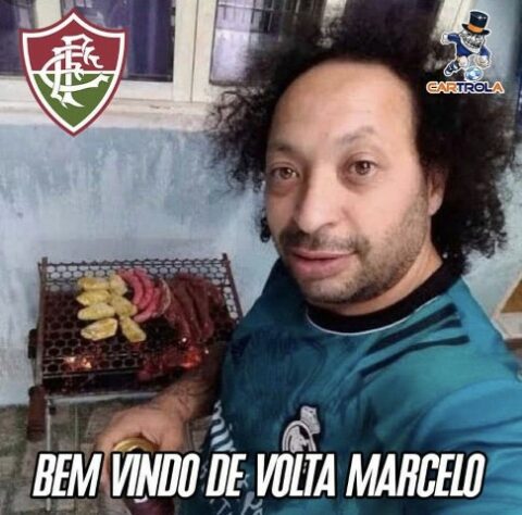 Contratação do lateral-esquerdo Marcelo pelo Fluminense rendeu memes na web