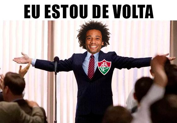 Contratação do lateral-esquerdo Marcelo pelo Fluminense rendeu memes na web