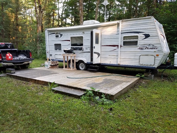 NY land and camper for sale in Williamstown New York