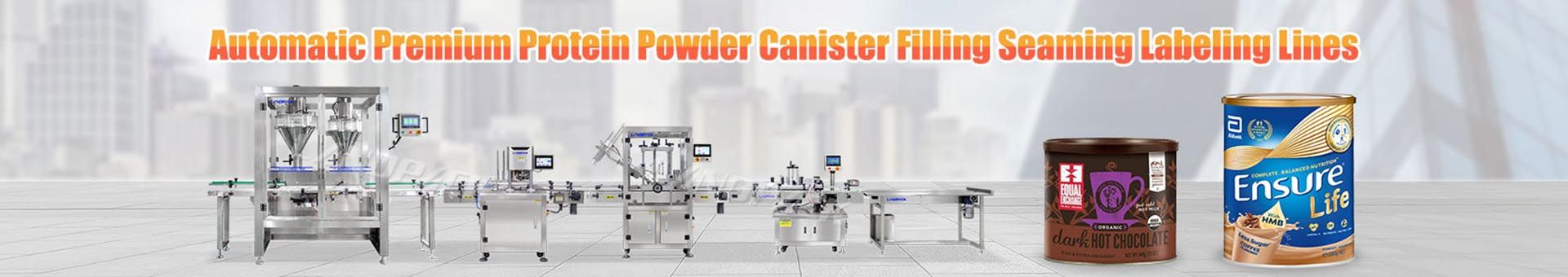 powder can filling line