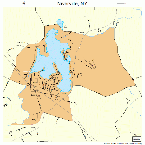 Niverville, NY street map