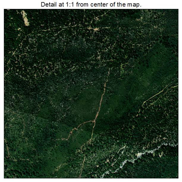 Graeagle, California aerial imagery detail