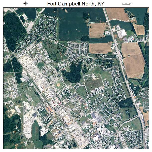 Fort Campbell Map H Street