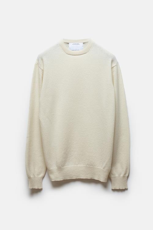 SIRIUS BLEND CASHMERE OFF WHITE PULLOVER