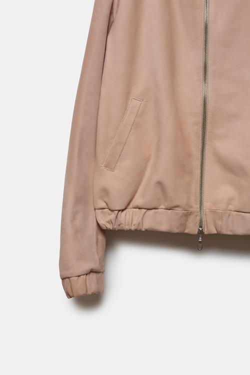 SUEDE BOMBER JACKET KEISUKE ROSA