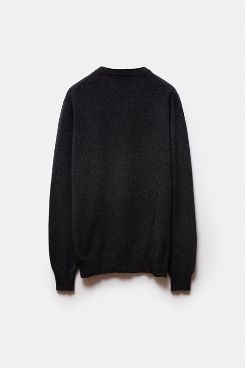 SIRIUS BLEND CASHMERE ANTHRACITE PULLOVER