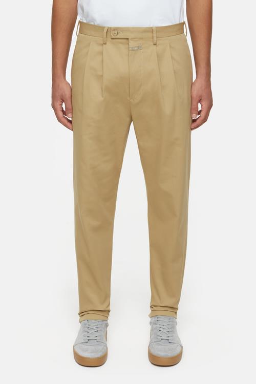 TROUSERS BERGEN TAPERED TAUPE BEIGE