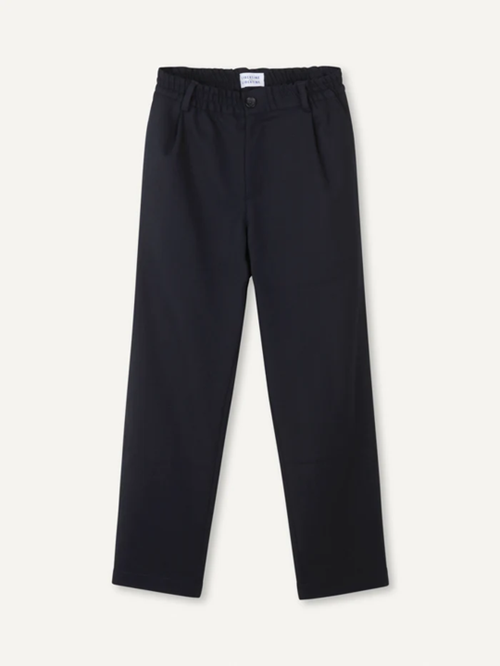 SMOKE PANTS WITH WOOL DARK NAVY